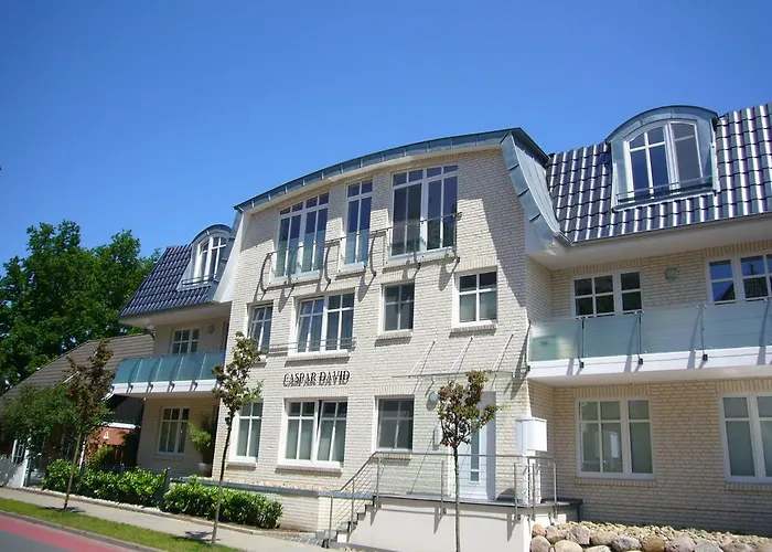 Strandnahe Fewos Mit 2 Schlafzimmern Und Terrasse Oder Balkon, Caspar David, Binz