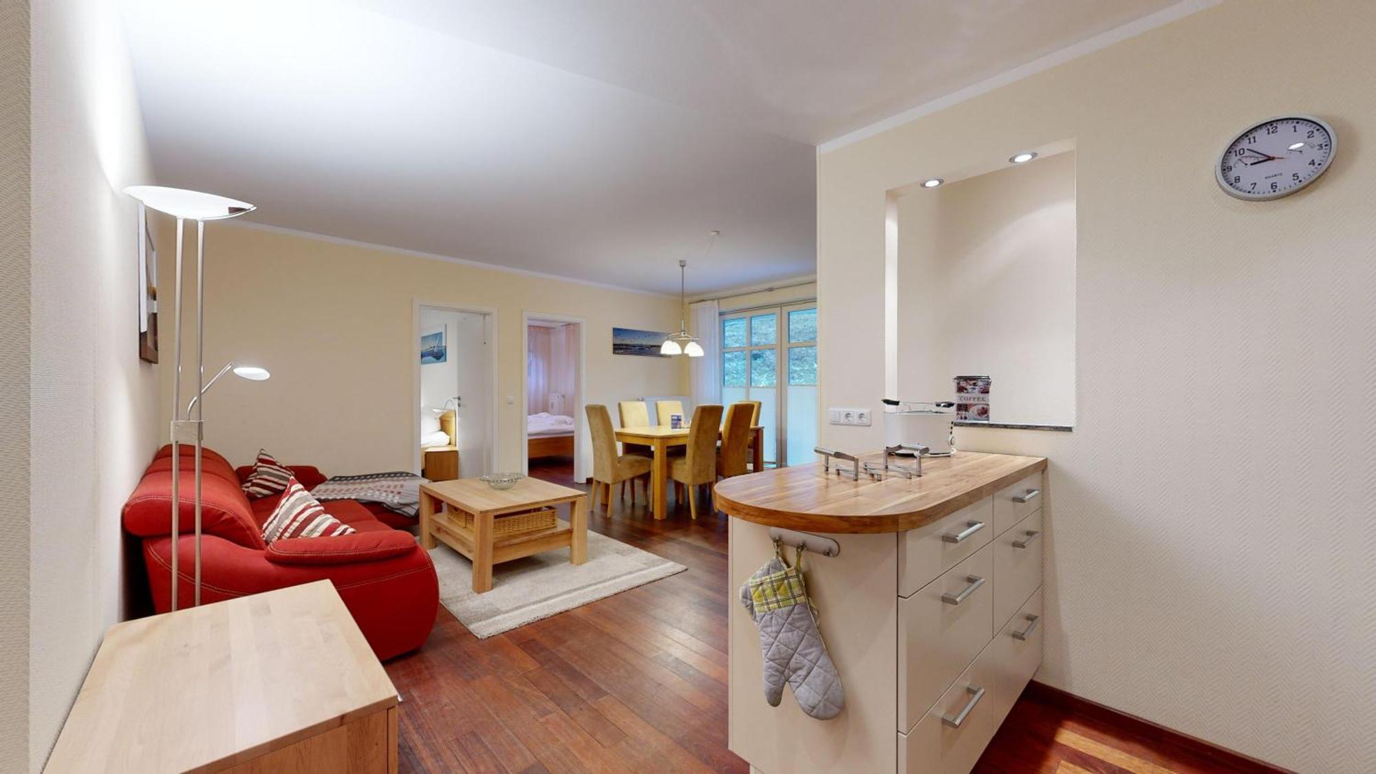 Strandnahe Fewos Mit 2 Schlafzimmern Und Terrasse Oder Balkon, Caspar David, Binz